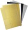 CousinDIY Glitter Sticky Back Foam Sheets 9"X12" 6/Pkg-Neutrals